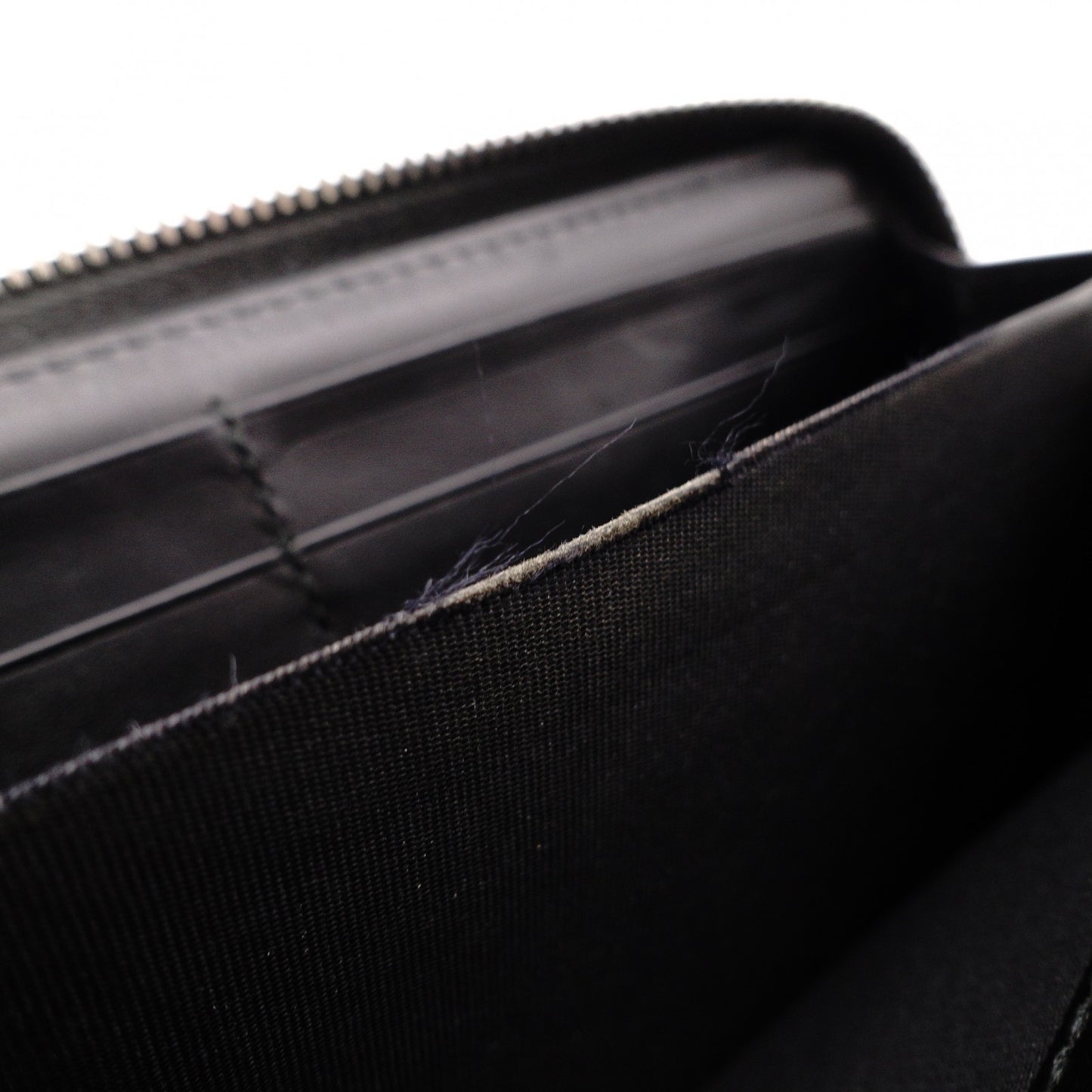 GUCCI Imprime Long Wallet, Leather, Black, Men's, Comes with Box, Logo, Silver Hardware
