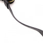 PRADA Vittello Dino Leather Shoulder Bag, Black Leather, Crossbody, Gold Hardware