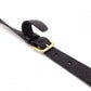 PRADA Vittello Dino Leather Shoulder Bag, Black Leather, Crossbody, Gold Hardware