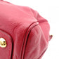 LOUIS VUITTON Speedy 25 Bandoulière Monogram Implant Handbag, Leather, Red, 2-Way