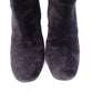 MIUMIU Miu Miu Boots, Suede, Black, Women's, Size 37