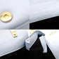 Burberry Chain Shoulder Bag Leather Light Blue TB Logo Crossbody 7-9-442