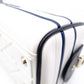 Christian Dior Small Bowling Bag Vibe Handbag, Leather, White, 2-Way