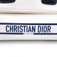 Christian Dior Small Bowling Bag Vibe Handbag, Leather, White, 2-Way