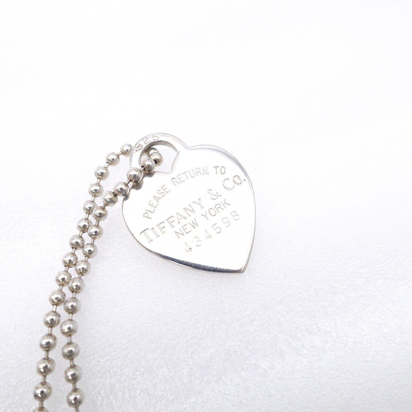 TIFFANY&Co. Return to Tiffany Necklace, 925 sterling silver