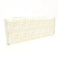 FENDI Zucca Runway Shopper Clear White Handbag 2-Way Crossbody R801261