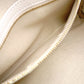 Christian Dior Small Bowling Bag Vibe Handbag, Leather, White, 2-Way