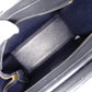 CELINE Luggage Nano Shopper Handbag, Leather/Suede, Blue, 2-Way Crossbody