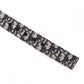 DIOR Dior Jacquard Dior Oblique Belt, Canvas and Leather, Navy, Size 90