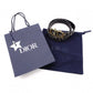 DIOR Dior Jacquard Dior Oblique Belt, Canvas and Leather, Navy, Size 90