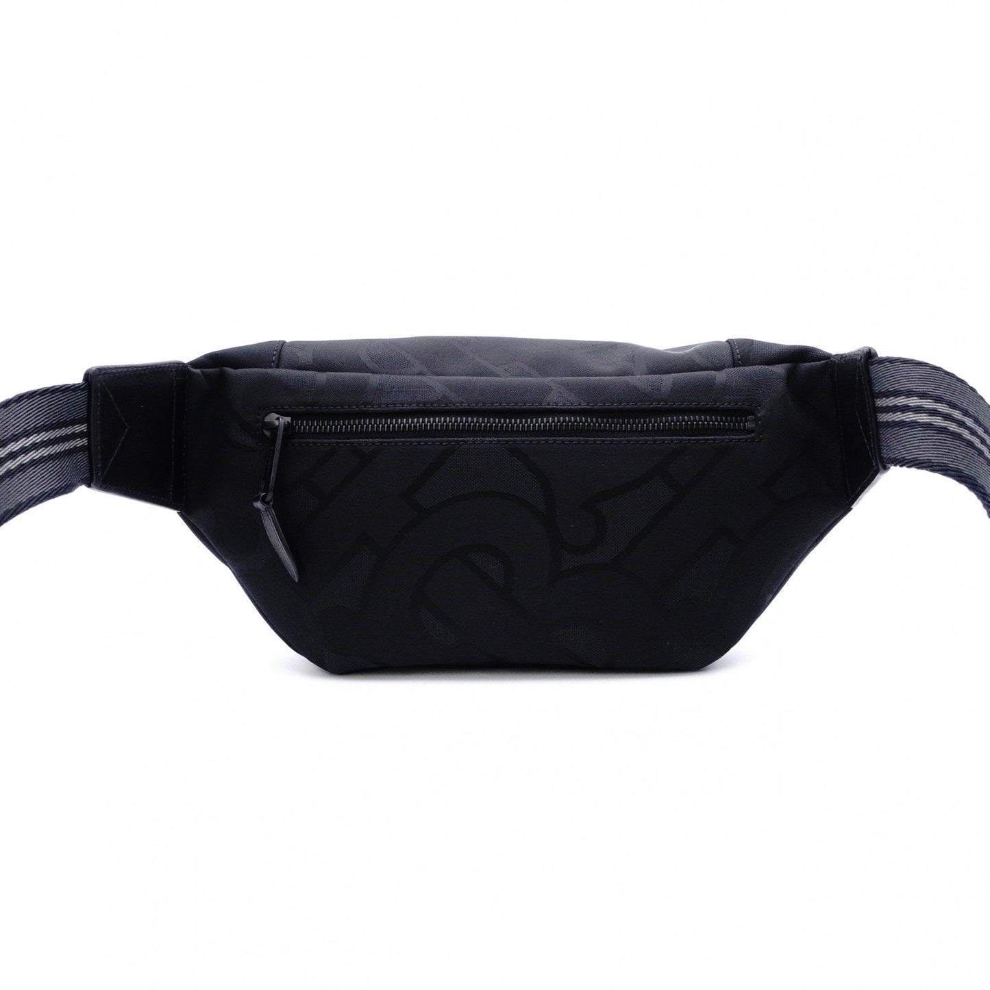 BURBERRY Body Bag, Nylon, Black, Bum Bag, Belt Bag, Black, Unisex, Logo