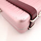 Dior x Rimowa Collaboration Personal Clutch Bag / Shoulder Bag / Aluminum Pink Crossbody