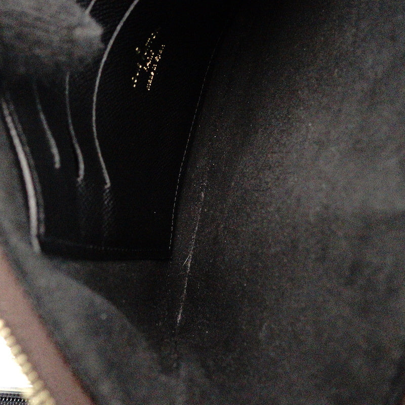 Louis Vuitton Giant Monogram Shoulder Bag Brown Logo Leather PVC 7-3-985