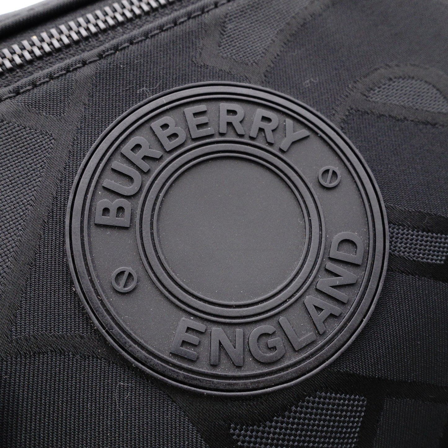 BURBERRY Body Bag, Nylon, Black, Bum Bag, Belt Bag, Black, Unisex, Logo