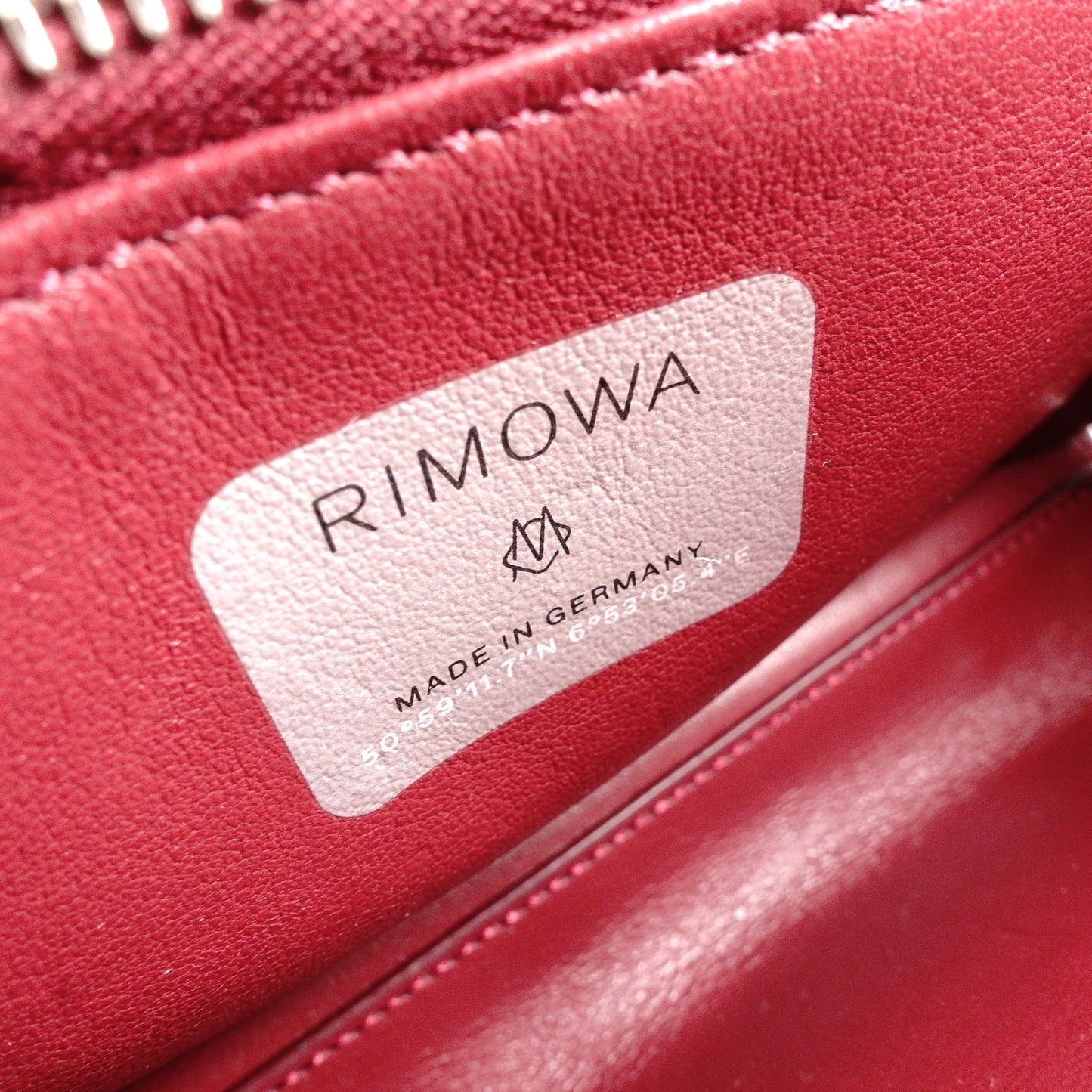 Dior x Rimowa Collaboration Personal Clutch Bag / Shoulder Bag / Aluminum Pink Crossbody