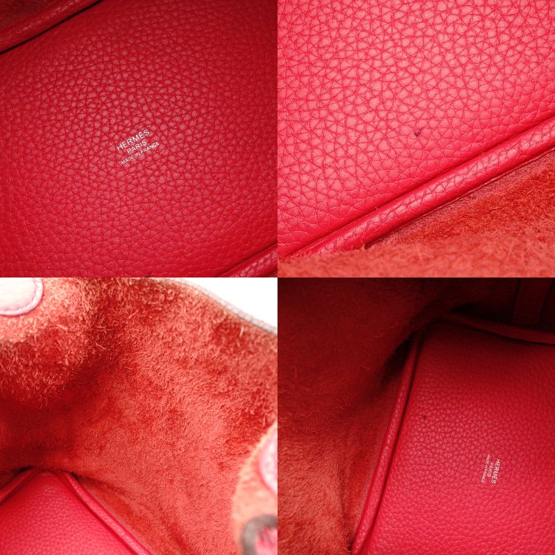 Hermès Picotin Lock PM Rose Mexico Handbag Leather Silver Hardware D Stamped Pink 7-8-194