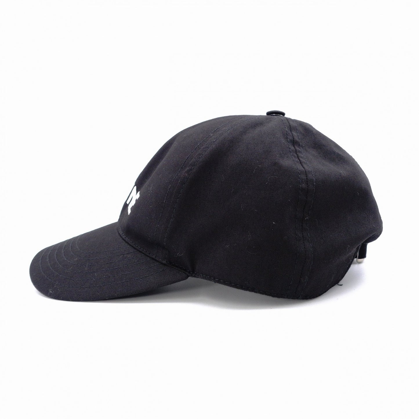 CELINE Baseball Cap, Canvas, Black, Size M