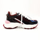 Louis Vuitton LOUIS VUITTON Run 55 Line Sneakers EU38 Approx. 24–9.6" Bordeaux × Pink Women's R801459