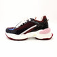 Louis Vuitton LOUIS VUITTON Run 55 Line Sneakers EU38 Approx. 24–9.6" Bordeaux × Pink Women's R801459
