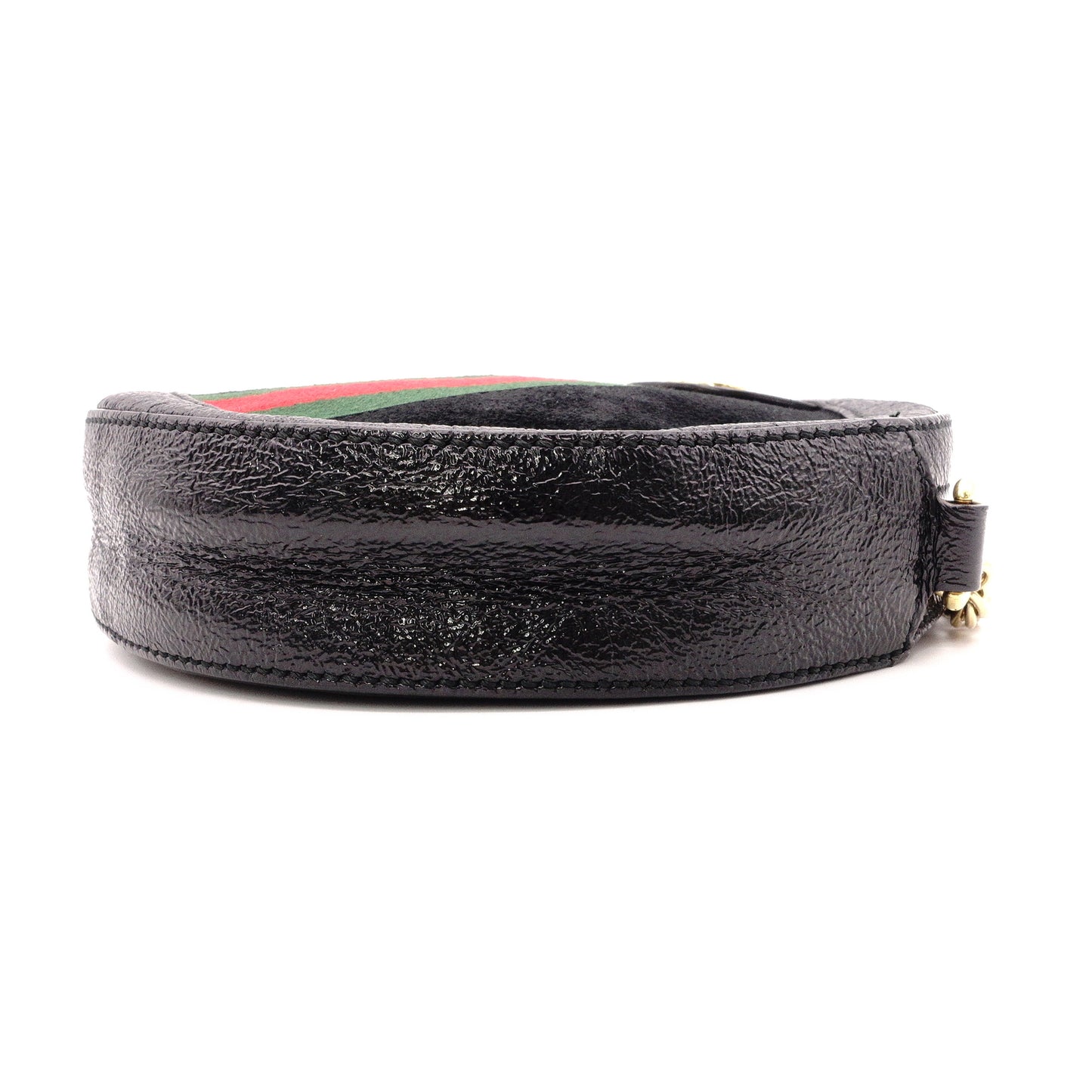 GUCCI GG Marmont Shoulder Bag, Leather, Black, Gold Hardware, Crossbody