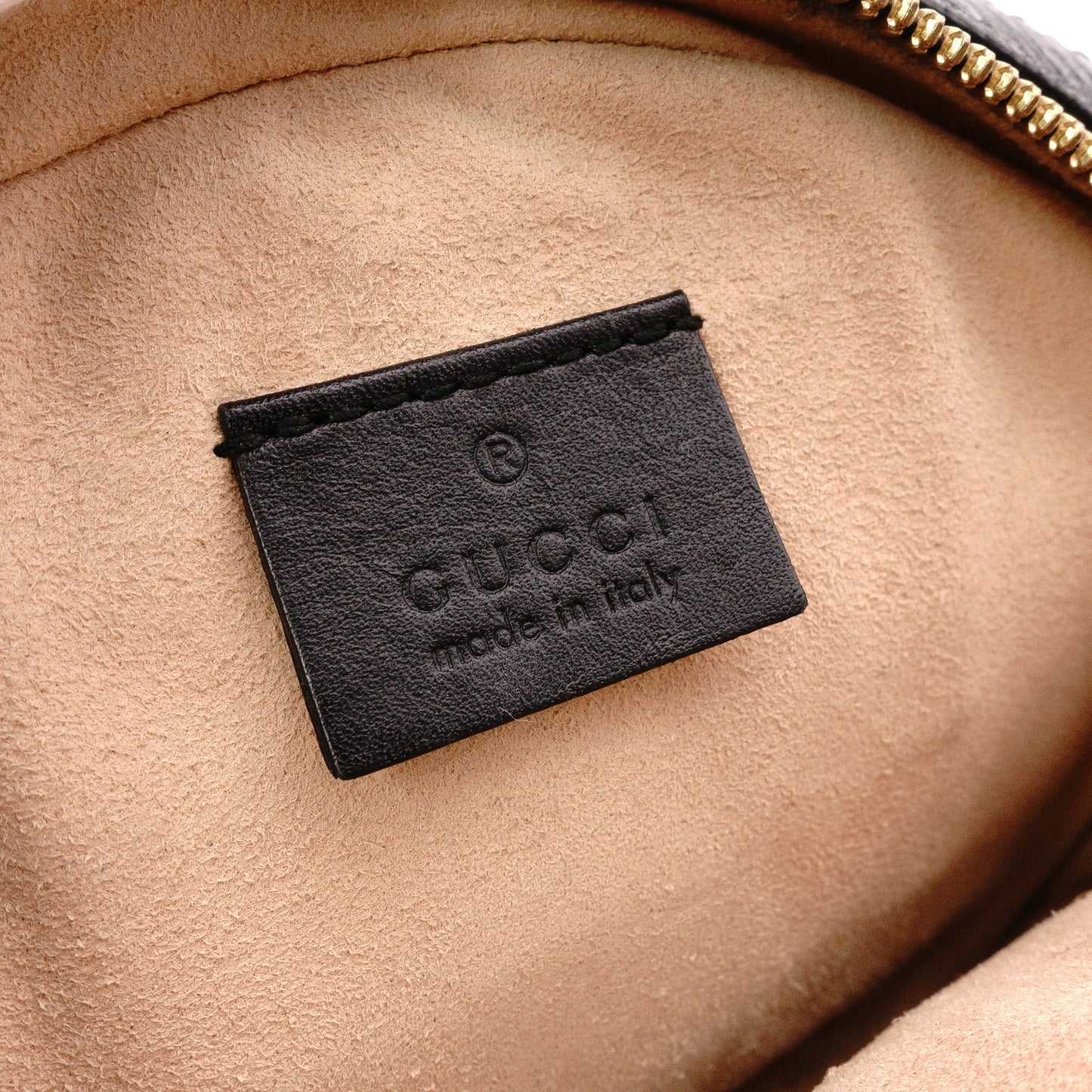 GUCCI GG Marmont Shoulder Bag, Leather, Black, Gold Hardware, Crossbody