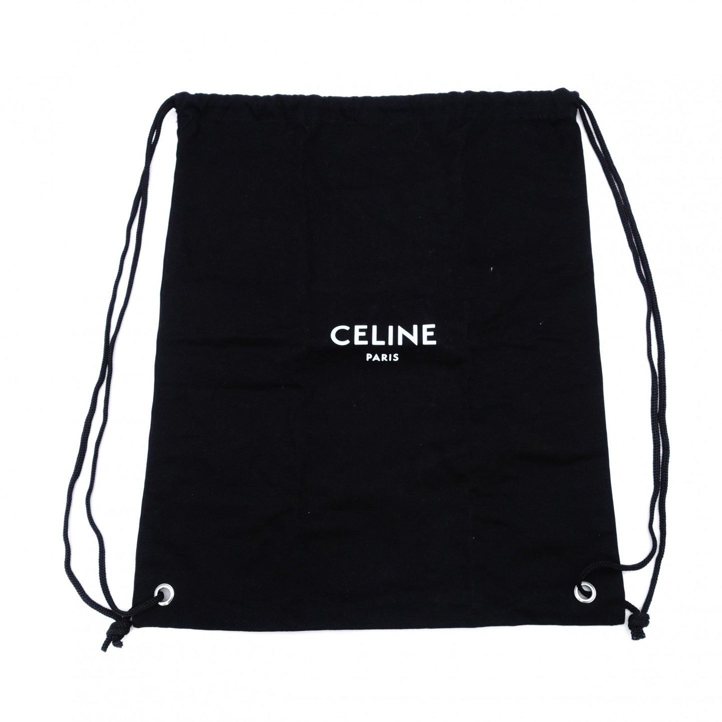 CELINE Baseball Cap, Canvas, Black, Size M