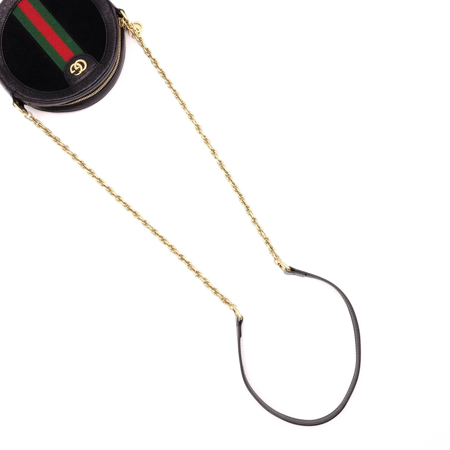 GUCCI GG Marmont Shoulder Bag, Leather, Black, Gold Hardware, Crossbody