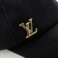 LOUIS VUITTON Cap LV Iconic Canvas Black M7050M