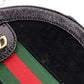GUCCI GG Marmont Shoulder Bag, Leather, Black, Gold Hardware, Crossbody
