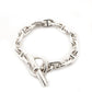 HERMES Chaîne d'Ancre Bracelet 16 Links Silver Bangle Sterling Silver 925 Approx. 58g 6-10-972