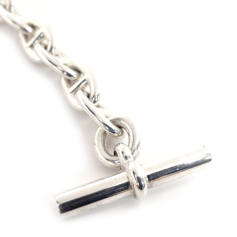 HERMES Chaîne d'Ancre Bracelet 16 Links Silver Bangle Sterling Silver 925 Approx. 58g 6-10-972