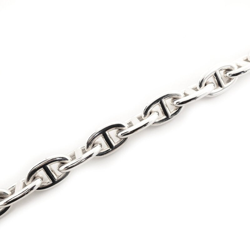 HERMES Chaîne d'Ancre Bracelet 16 Links Silver Bangle Sterling Silver 925 Approx. 58g 6-10-972