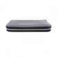 BURBERRY TB Monogram Long Wallet, Leather, Black