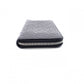 BURBERRY TB Monogram Long Wallet, Leather, Black