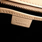 CELINE Luggage Nano Shopper Handbag, Leather, Beige/Black, 2-Way Crossbody