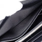 BURBERRY TB Monogram Long Wallet, Leather, Black