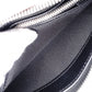 BURBERRY TB Monogram Long Wallet, Leather, Black