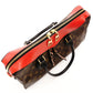 LOUIS VUITTON Tuileries Tote Bag 2-Way Brown × Red Handbag PVC Leather Monogram R801370