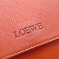 LOEWE Velázquez Handbag, Leather, Orange, 2-way, Gold Hardware, Vintage, Shoulder Bag