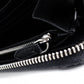 BURBERRY TB Monogram Long Wallet, Leather, Black