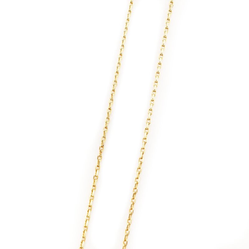 Hermès HERMES Irene Necklace Off-White × Gold H Logo H Ash 7-6-449