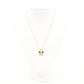 Hermès HERMES Irene Necklace Off-White × Gold H Logo H Ash 7-6-449