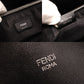 FENDI By the Way Handbag Bugs Limited Edition 2-Way Black Leather Shoulder Bag Apple R801630