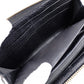 GUCCI Round Zipper GG Marmont Long Wallet, Leather, Black with Gold Hardware
