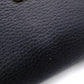 GUCCI Round Zipper GG Marmont Long Wallet, Leather, Black with Gold Hardware