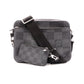 LOUIS VUITTON Trio Messenger 3D Canvas Damier Graphite Handbag, Leather, Gray, Men's