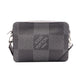 LOUIS VUITTON Trio Messenger 3D Canvas Damier Graphite Handbag, Leather, Gray, Men's