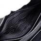 GUCCI Zipper Striped Long Wallet, Leather, Black, L-shaped Zipper