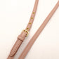 MIU MIU Matelassé Shoulder Bag Pink Leather Crossbody Gold Hardware 7-12-677