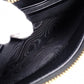 GUCCI Zipper Striped Long Wallet, Leather, Black, L-shaped Zipper